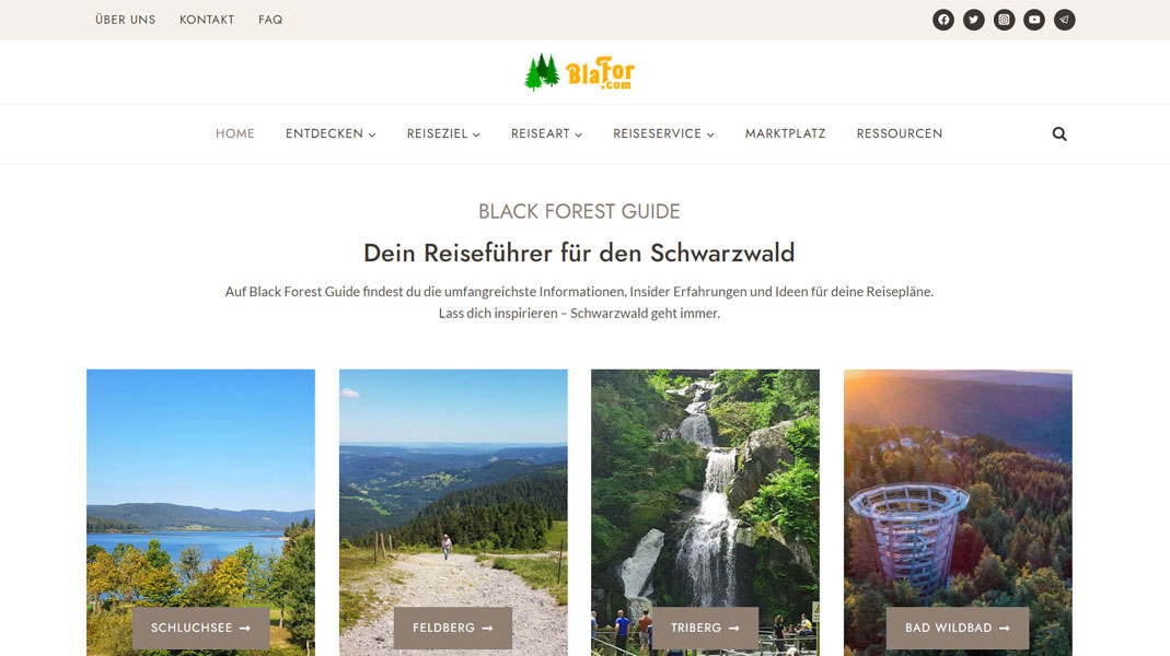 Reiseführer durch den Schwarzwald